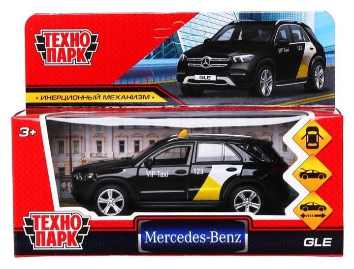 Машина металлическая «Mercedes-benz GLE такси», 12 см, открываются двери и багажник, инерция