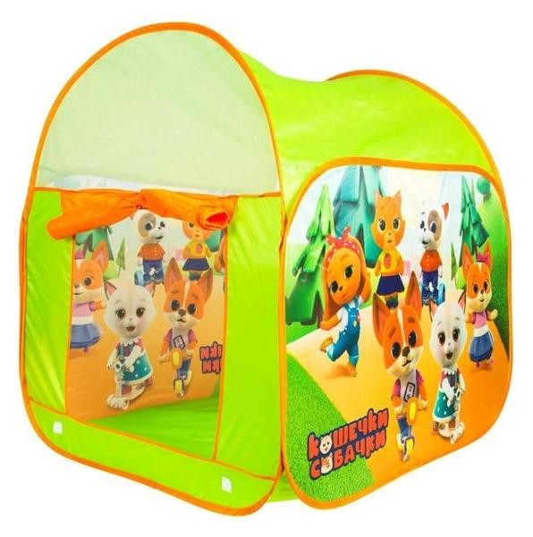 

Игровая палатка «Кошечки-собачки» 86х85х96 см, в чехле