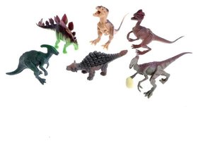 Динозавры Юрский период, набор из 6 фигурок Зоомир