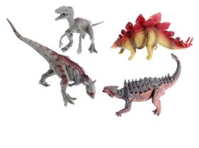 Набор фигурок динозавров Юрский период, 4 штуки Зоомир