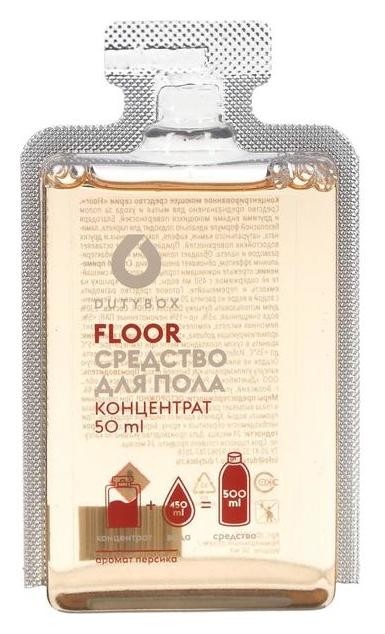 

Концентрат - средство для мытья пола Dutybox "Floor" персик 50 мл