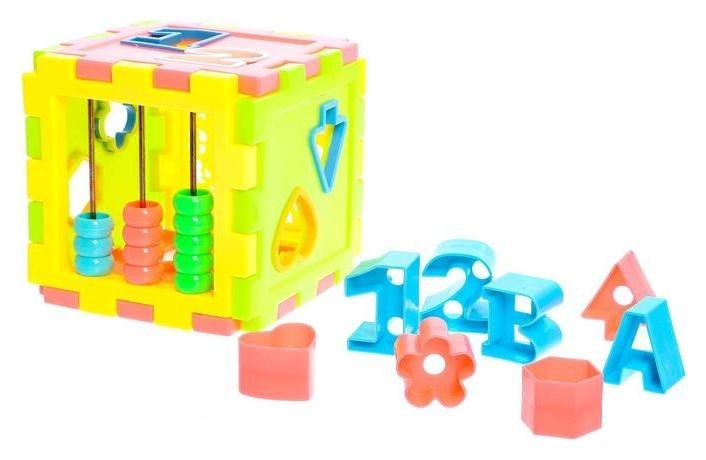 Развивающая игрушка-сортер «Куб», с цифрами