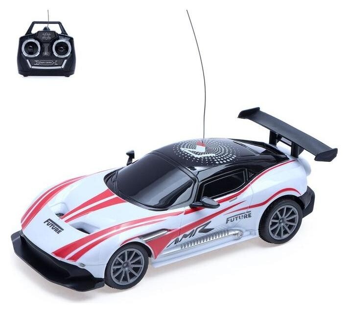 Машина радиоуправляемая «Шоукар», работает от аккумулятора, цвет белый  