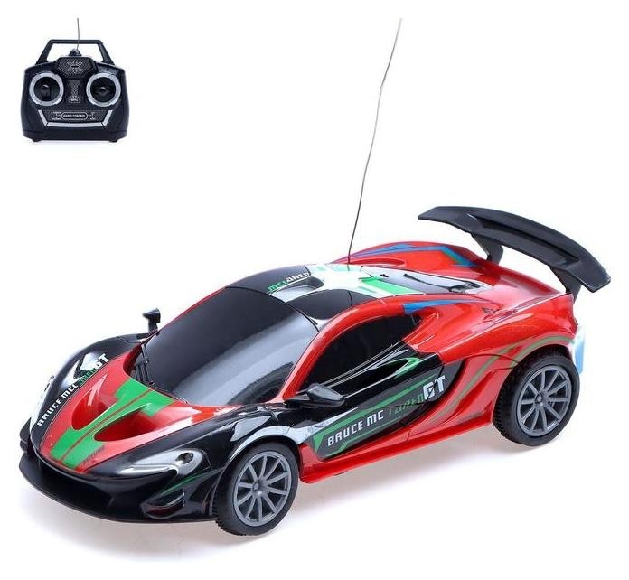 

Машина радиоуправляемая «Шоукар», работает от аккумулятора, цвет красный