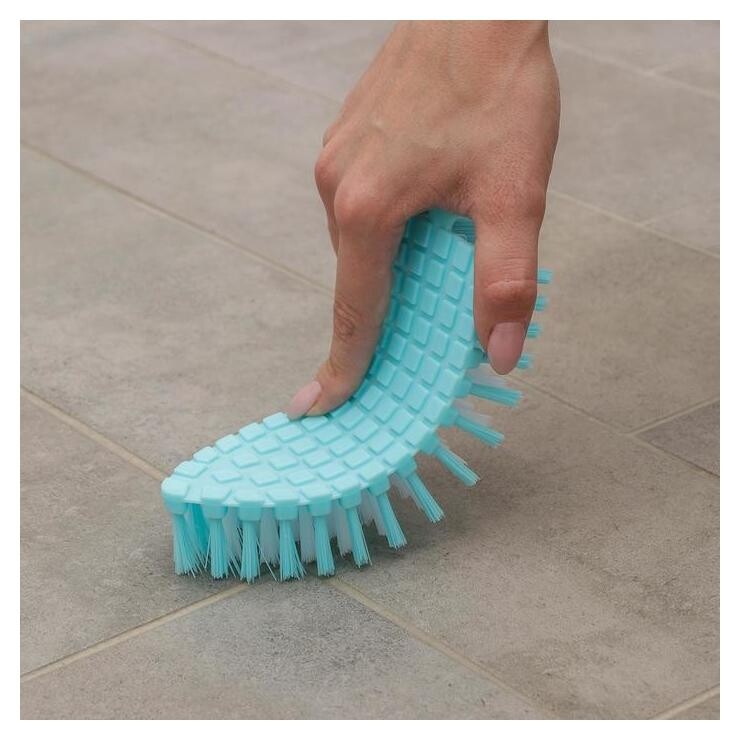 Щётка для уборки доляна, гибкая, 15,5×6,5×3,5 см  Доляна