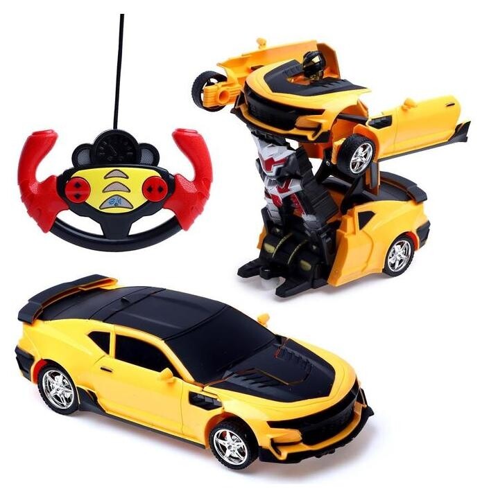 Робот радиоуправляемый «Автобот», трансформируется, световые и звуковые эффекты  
