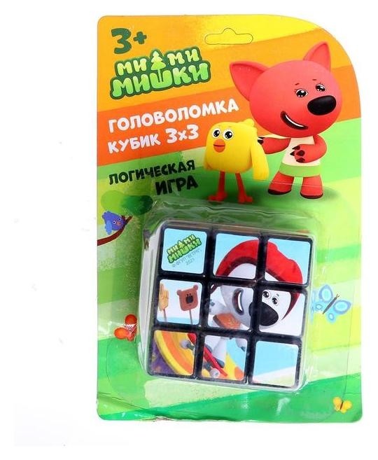 

Логическая игра «Ми-ми-мишки» размер кубика: 3×3 см