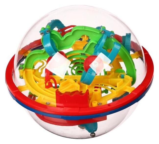 Логическая игра шар-лабиринт «Синий трактор»  Играем вместе