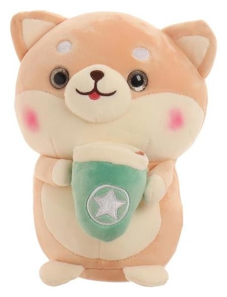 

Мягкая игрушка «Корги со стаканчиком»