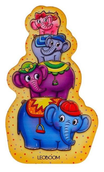 Вкладыши «Цирковые слоны»