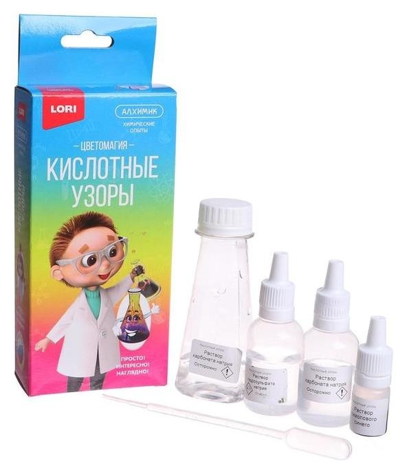 

Химические опыты. «Кислотные узоры»