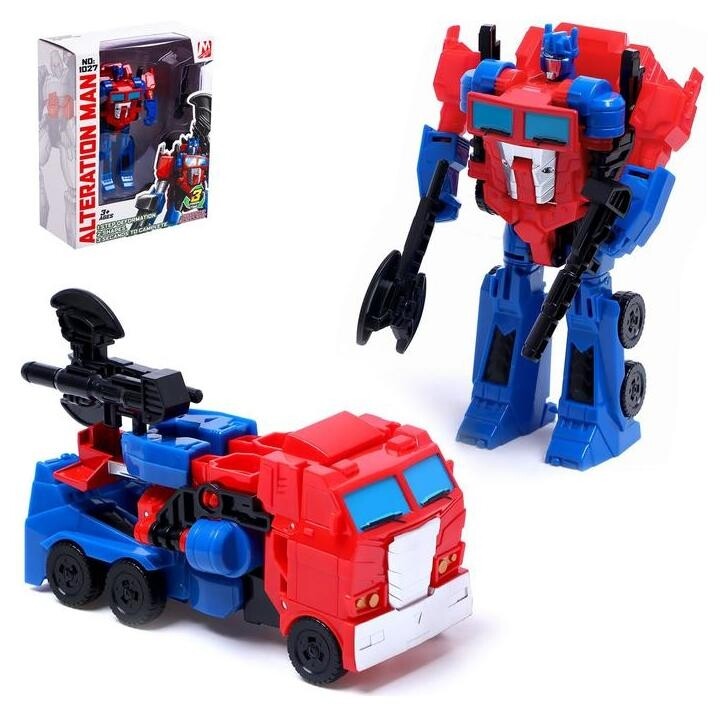 Робот «Автобот», трансформируется  