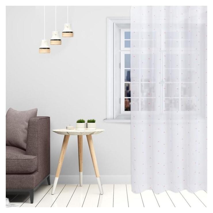 Тюль этель "Радуга" 260х250 см,100% п/э  Этель