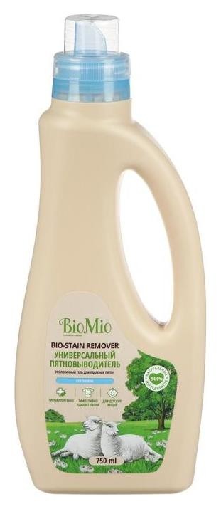 Универсальный пятновыводитель для стирки белья Biomio Bio-stain Remover, 750 мл
