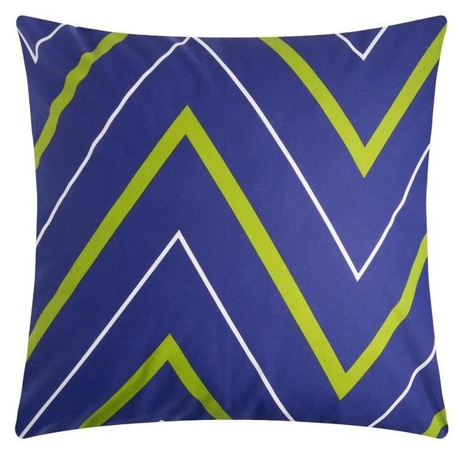 

Наволочка этель «Зелёно-синие зигзаги» 70х70, поплин, 125 г/м2