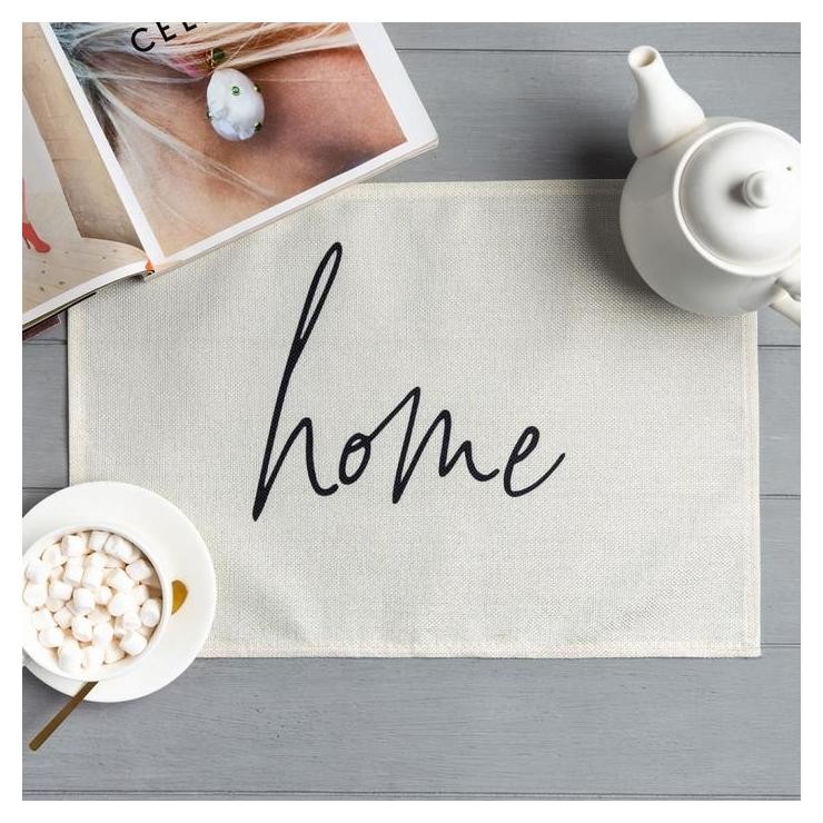 

Салфетка на стол доляна Home, 30х45 см, полиэстер 100%