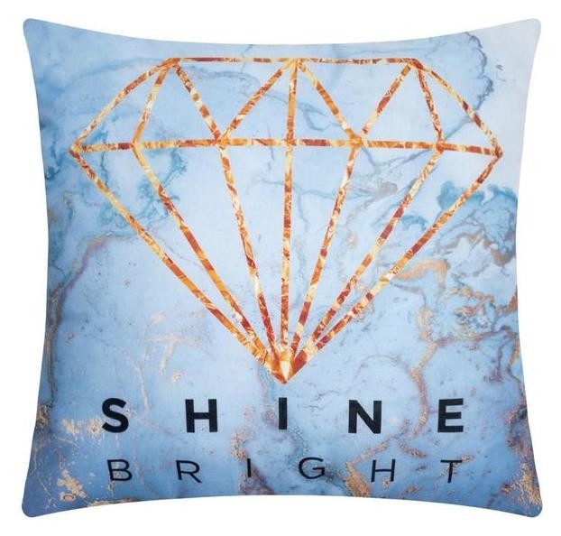 

Наволочка декоративная этель Shine Bright 60х60 см, 100% хлопок