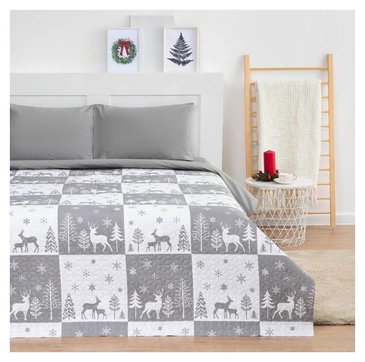 

Покрывало Lovelife 2 сп "New Year Forest" 180*210±5см
