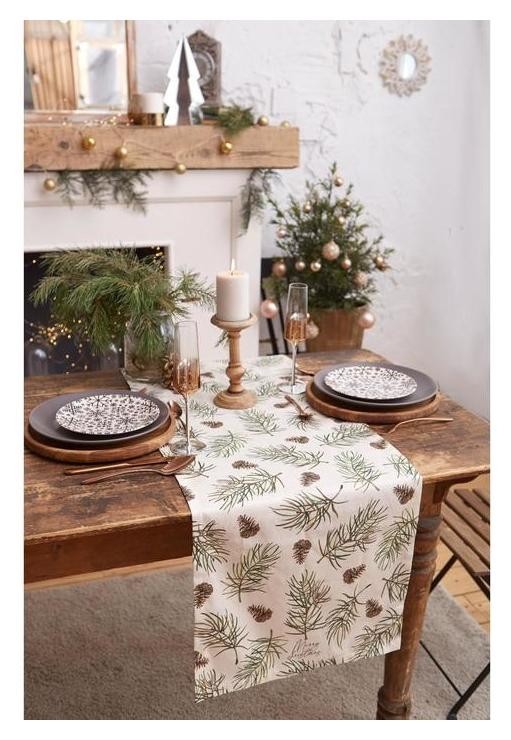

Дорожка на стол Christmas Tree 40*147 см, 100% хл, саржа 190гр/2
