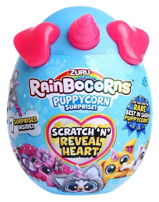 

Плюш-сюрприз мини в яйце Zuru Rainbocorns Puppycorn, с аксессуарами