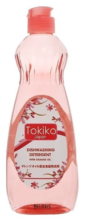 Cредство для мытья посуды с маслом апельсинового дерева Tokiko