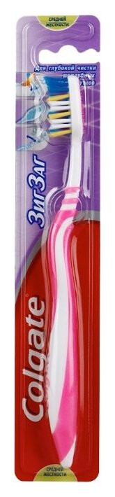 Зубная щетка "ЗигЗаг" средней жесткости отзывы