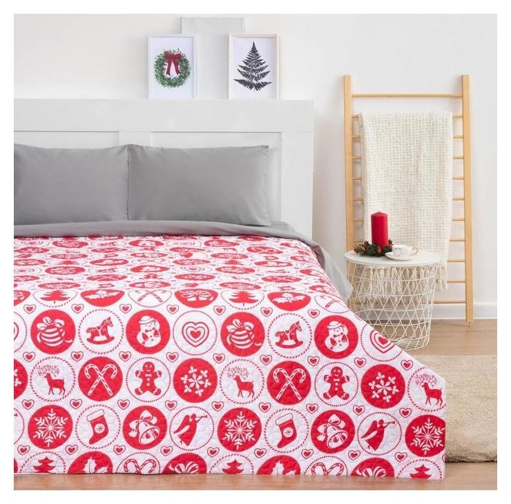 

Покрывало Lovelife евро макси "New Year's Gifts" 240*210±5см