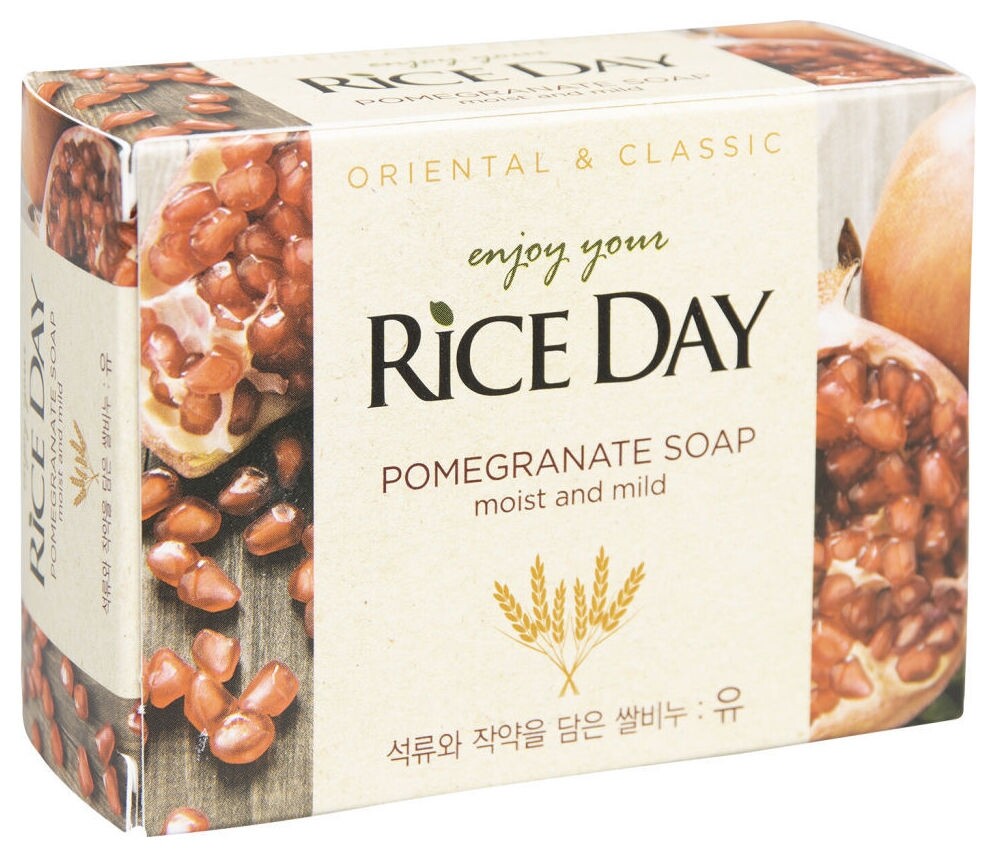 Мыло туалетное гранат и пион "Rice Day"   LION
