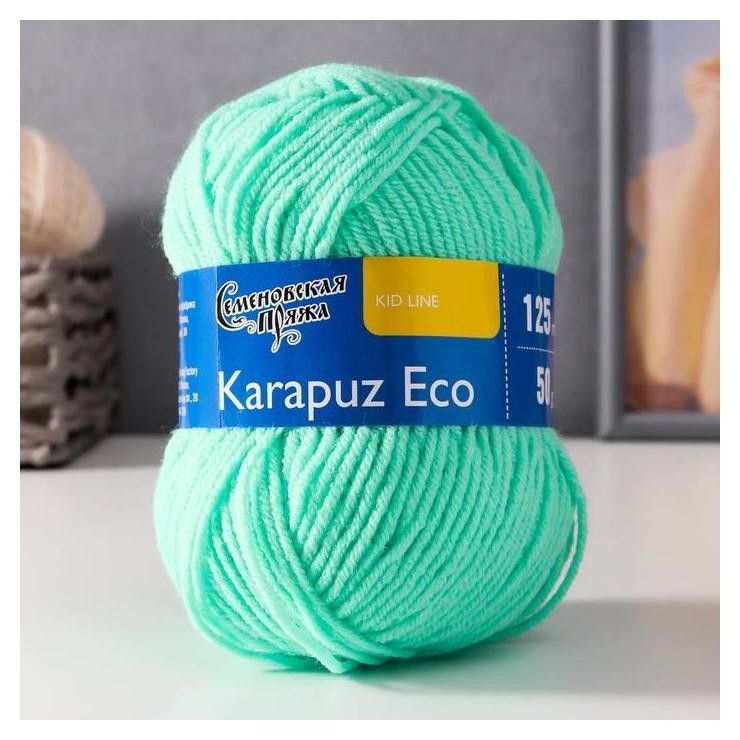 

Пряжа Karapuz Eco (Карапузэко) 90% акрил, 10% капрон 125м/50гр весна (899)