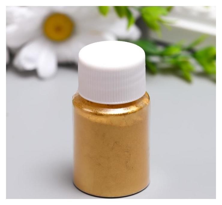 

Жемчужный пигмент для творчества "Зеленое золото" 10 гр Ht307 5,8х3,2х3,2 см