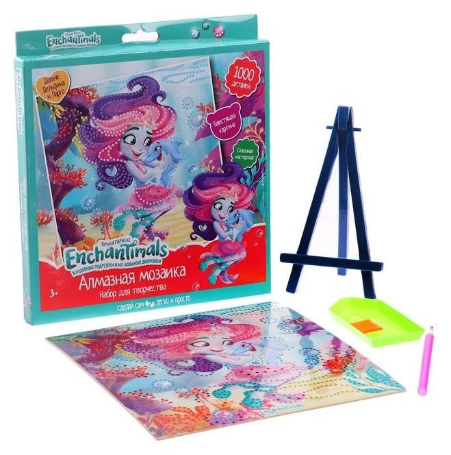 

Алмазная мозаика Enchantimals, 20×20 см