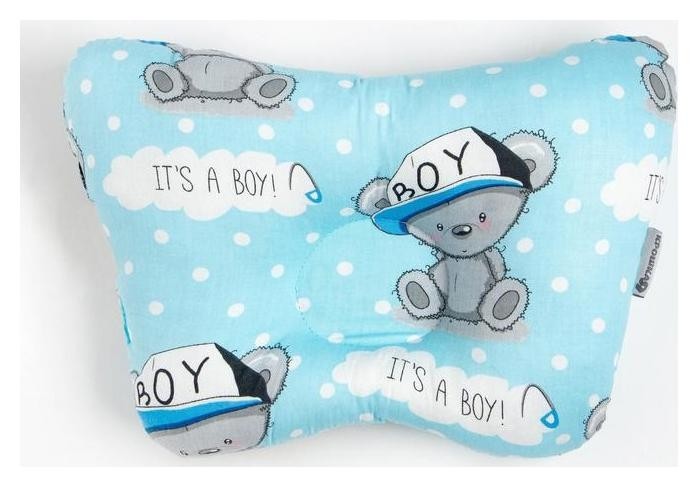 

Подушка анатомическая "Крошка Я" It's A Boy, 26х22 см, 100% хлопок, сатин