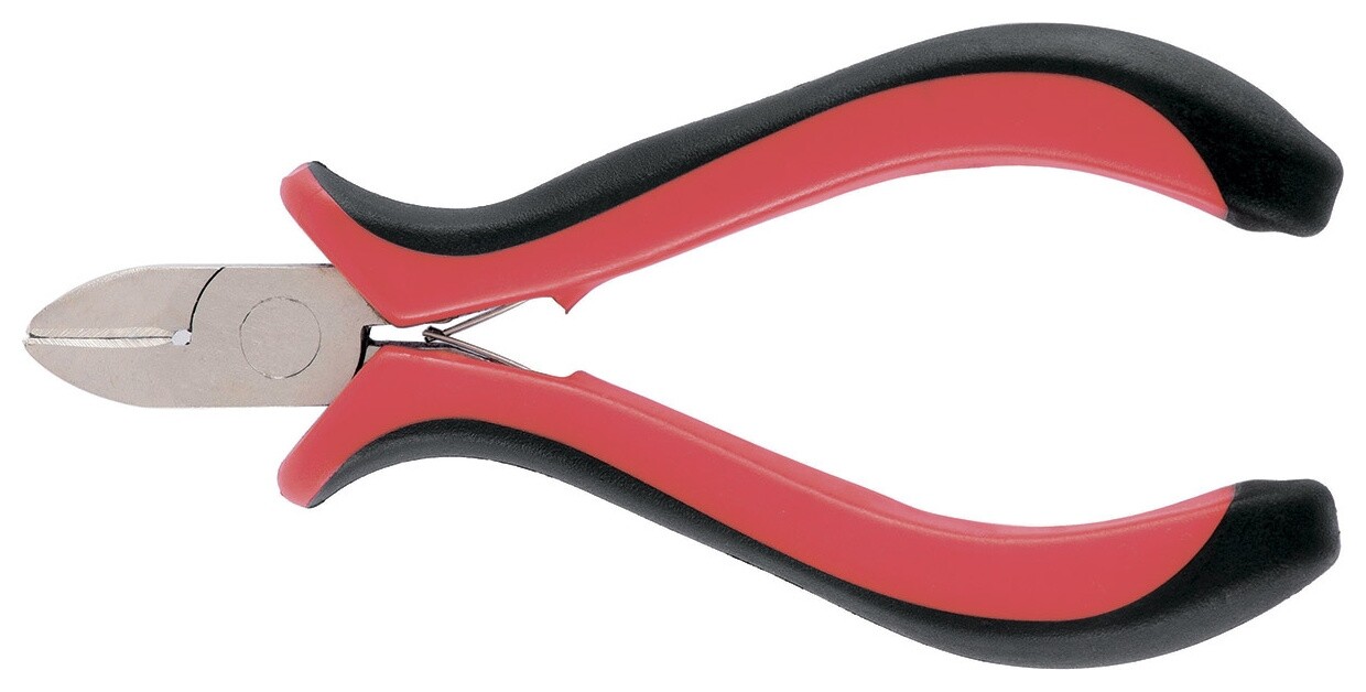 Бокорезы Mini, 130 мм, никелированные, авторазжим, двухкомпонентные рукоятки  Matrix (Матрикс)