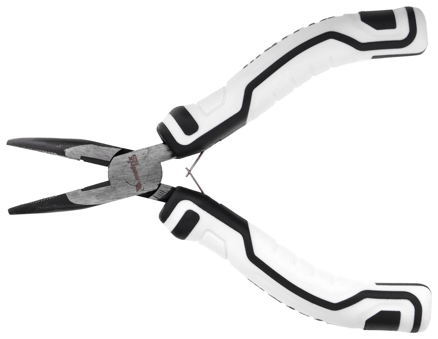 Длинногубцы Mini, 125 мм, изогнутые, авторазжим, Pro  Matrix (Матрикс)