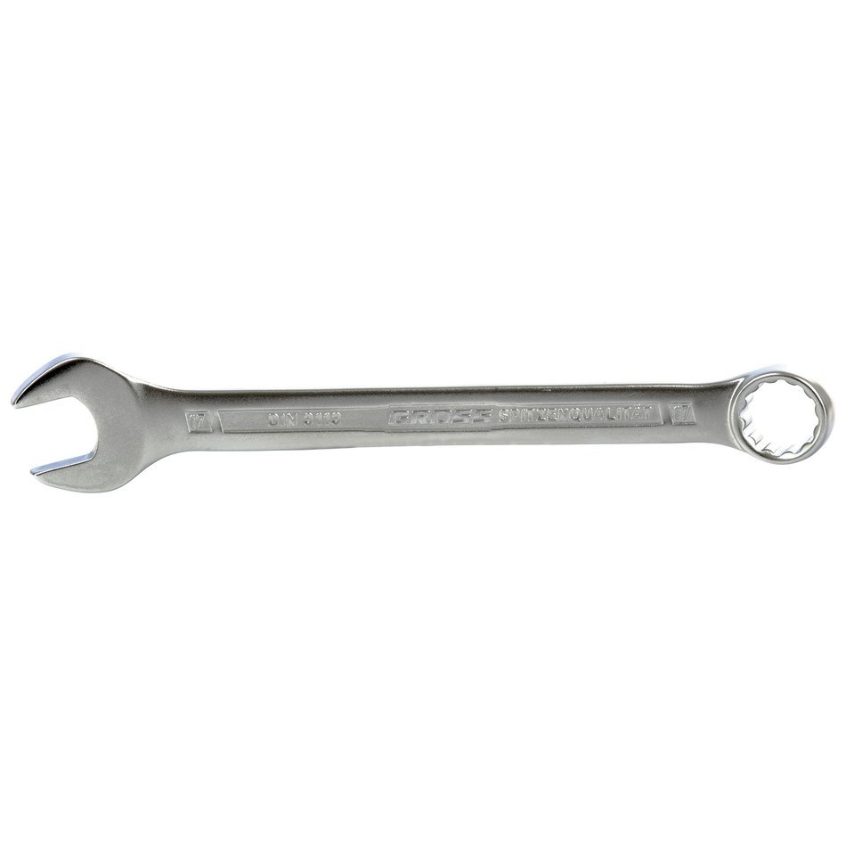Ключ комбинированный 17 мм, Crv, холодный штамп
