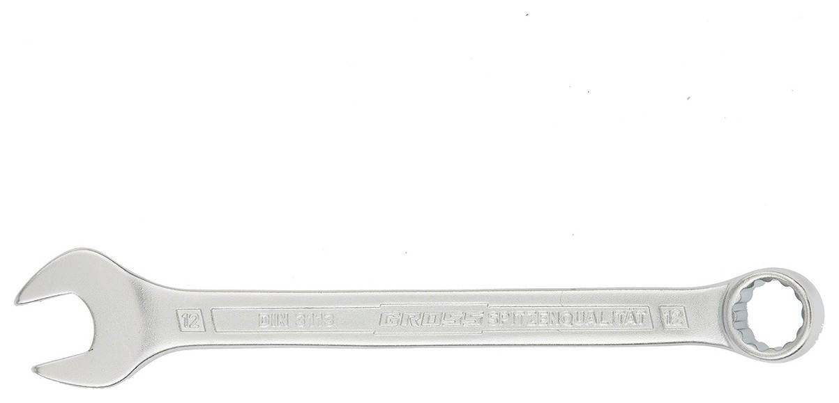 Ключ комбинированный 12 мм, Crv, холодный штамп