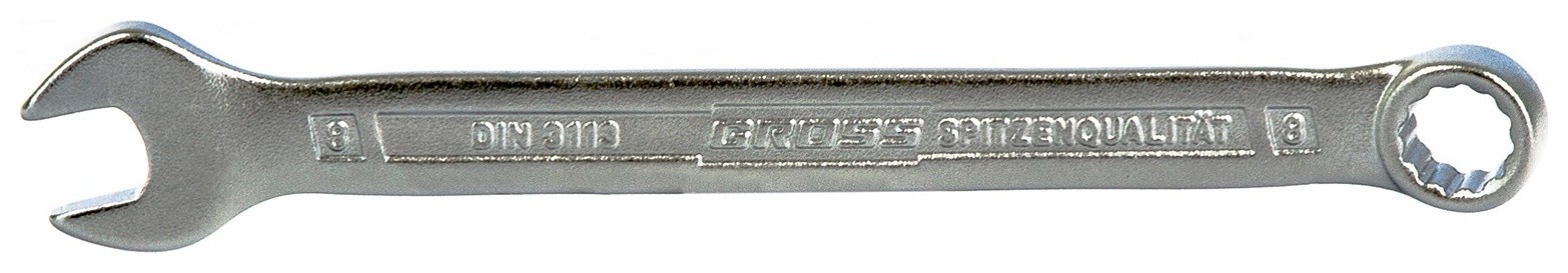 Ключ комбинированный 8 мм, Crv, холодный штамп