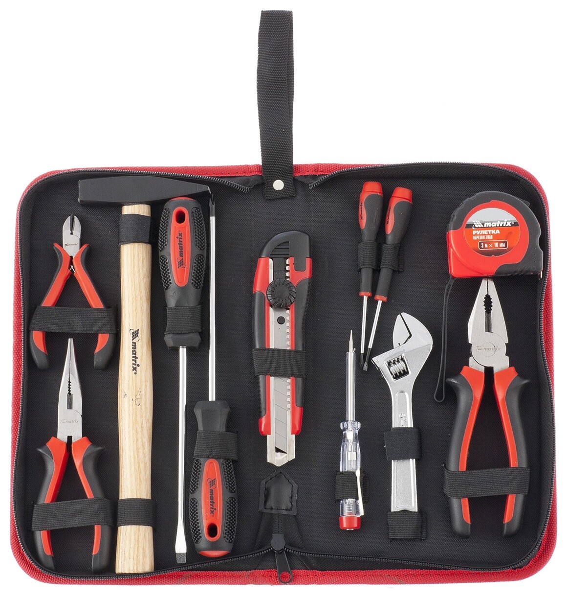 Набор слесарно-монтажный, 12 предметов Matrix (Матрикс)