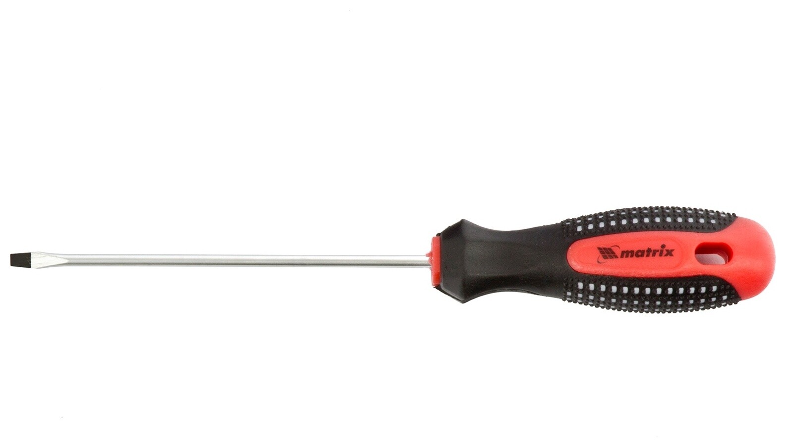 Отвертка Fusion, SL3 х 100 мм, Crv, трехкомпонентная рукоятка "Anti Slip" Matrix (Матрикс)