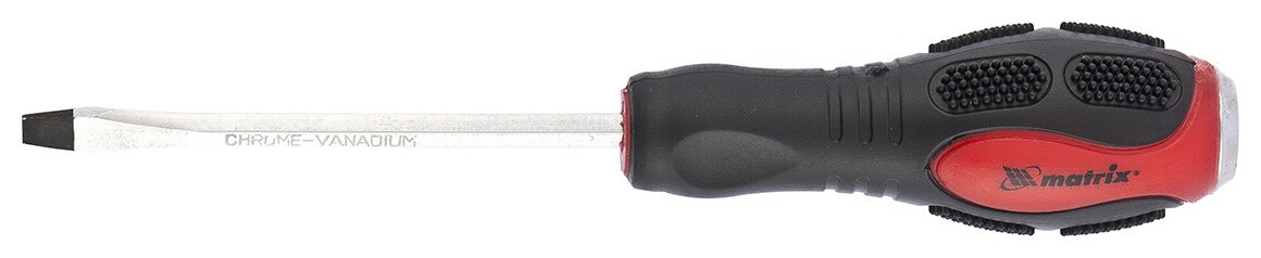 Ударная отвертка, SL8 X 150, двухкомпонентная рукоятка, CrV Matrix (Матрикс)