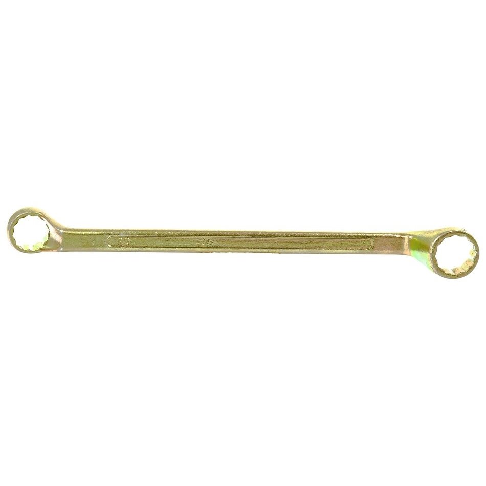 Ключ накидной, 20 х 22 мм, желтый цинк