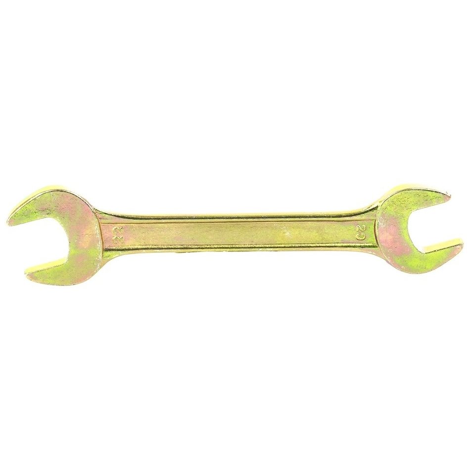 Ключ рожковый, 20 х 22 мм, желтый цинк