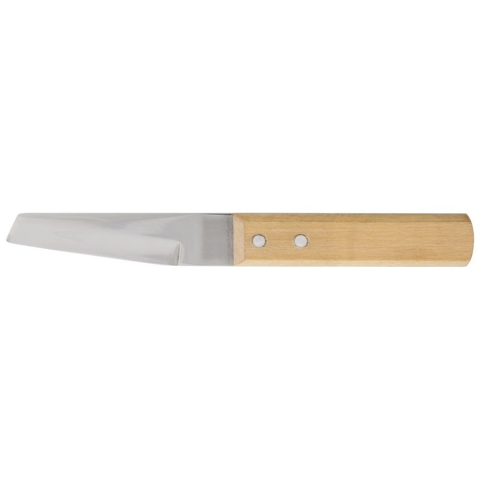 Нож хозяйственный, многоцелевой, деревянная рукоятка