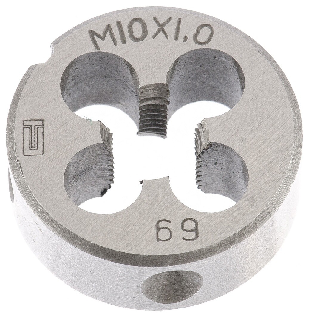 Плашка М10 х 1 мм  Сибртех