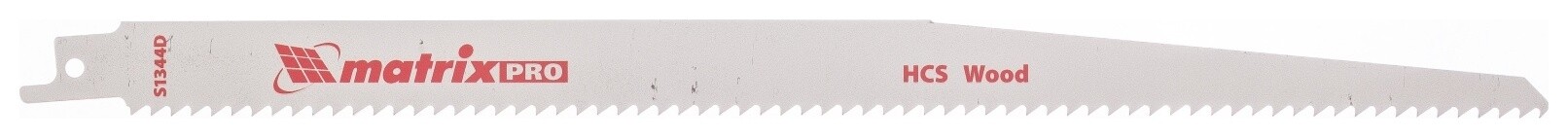 Полотна по дереву для сабельной пилы S1344d 275/4.3 мм, Hcs, 2 шт, Pro Matrix (Матрикс)