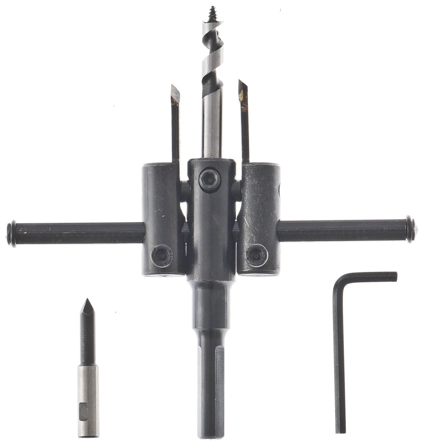 Сверло по дереву регулируемое Балеринка, 30-120 мм Matrix (Матрикс)