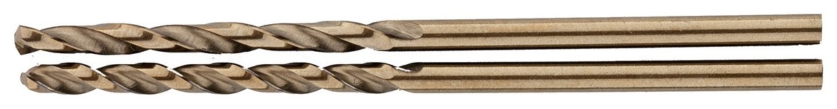 

Сверло спиральное по металлу, 2 мм, Hss-co, 2 шт