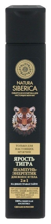 Шампунь для мужчин Ярость тигра Natura Siberica Натура сиберика для мужчин