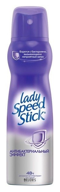Дезодорант-спрей Антибактериальная защита Lady Speed Stick