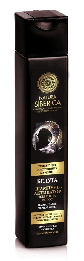 Шампунь для мужчин для роста волос Белуга Natura Siberica Натура сиберика для мужчин